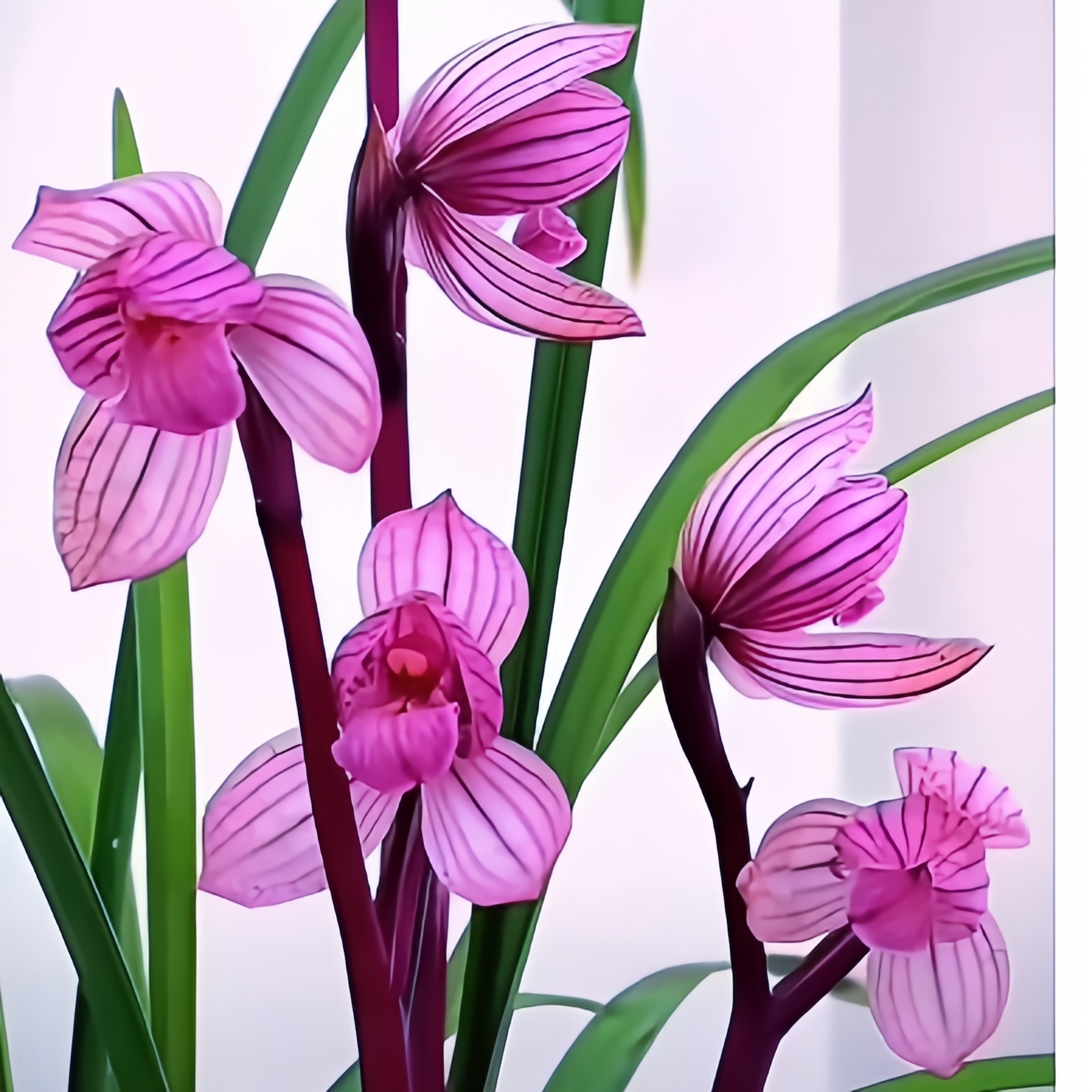 【福临门带花苞】莲瓣兰高端铭品 花期12月到次年的3月高山自然种植