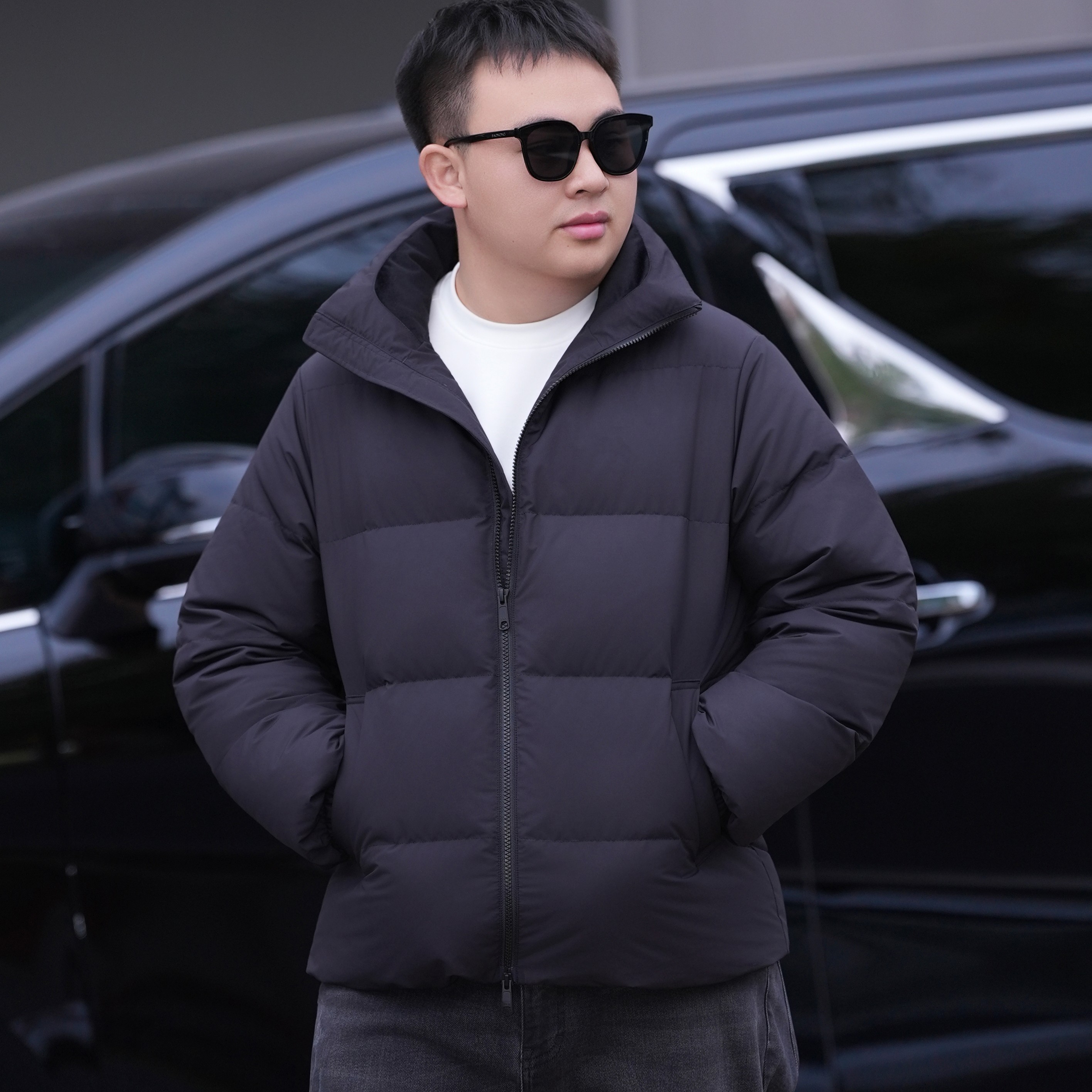 游游帆宝妈咪2025新款鹅绒服男装