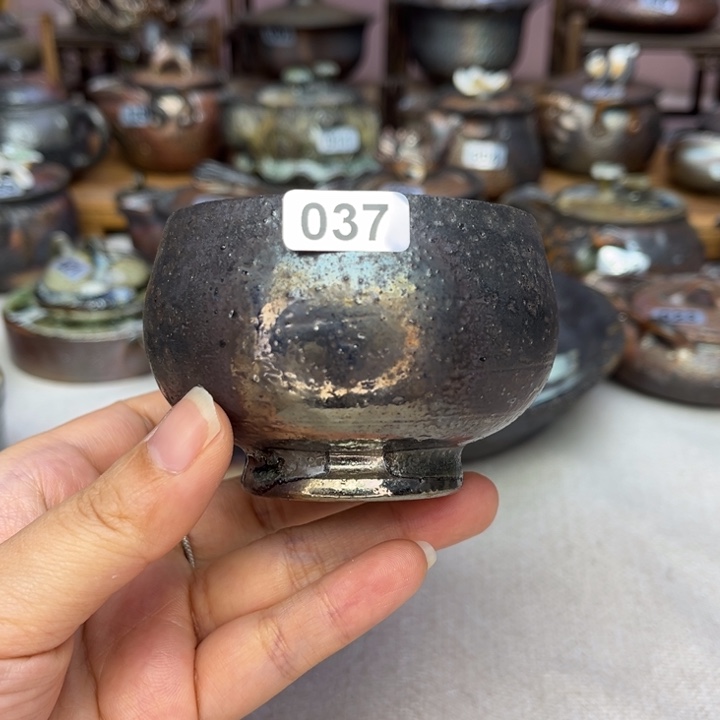 壶裸柴烧陶瓷茶具