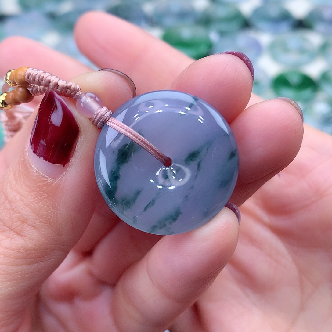 颈饰未镶嵌翡翠编号95-尺寸23.6/5.6