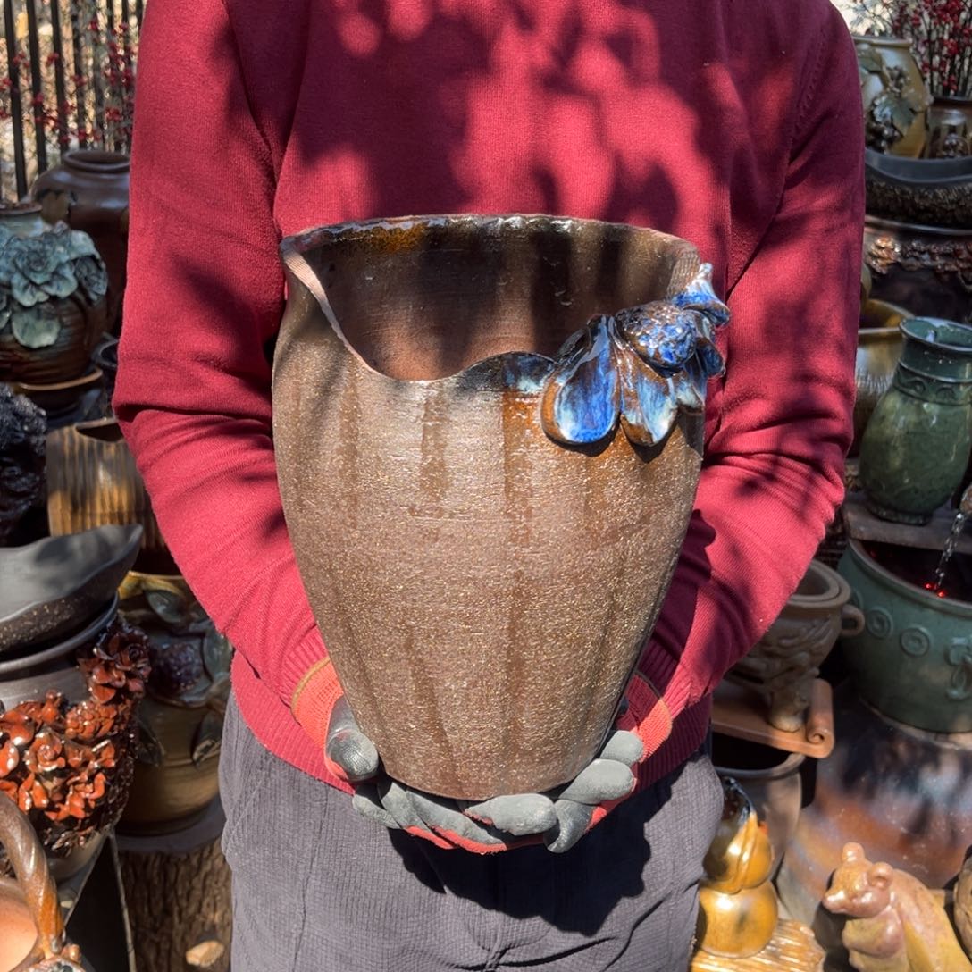 红陶高27口20有孔