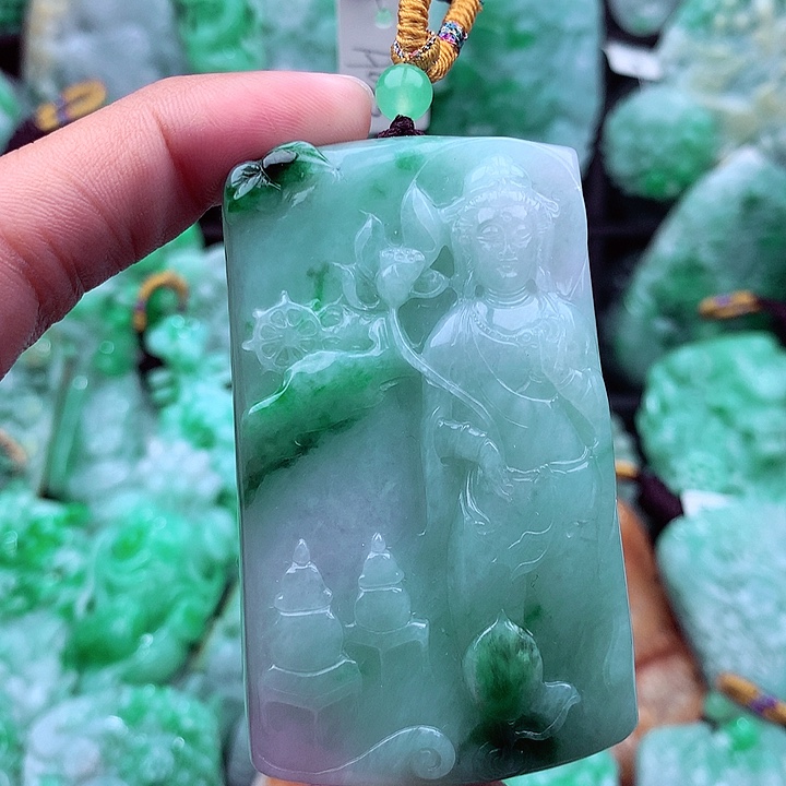 翡翠吊坠(不含链)未镶嵌