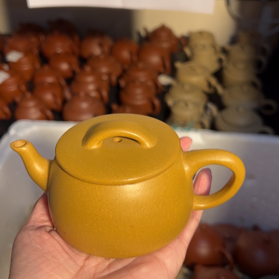 紫砂茶壶宜兴紫砂壶黄金段