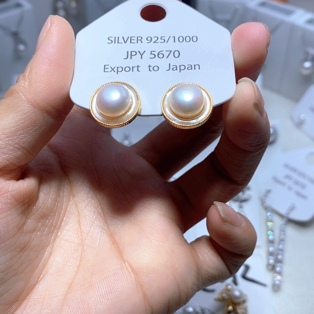 耳饰淡水珍珠未镶嵌