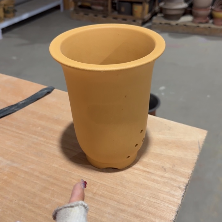 紫砂花盆 高度22口径17