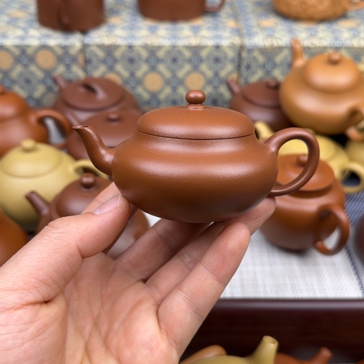 茶壶紫砂小煤窑朱泥缘聚