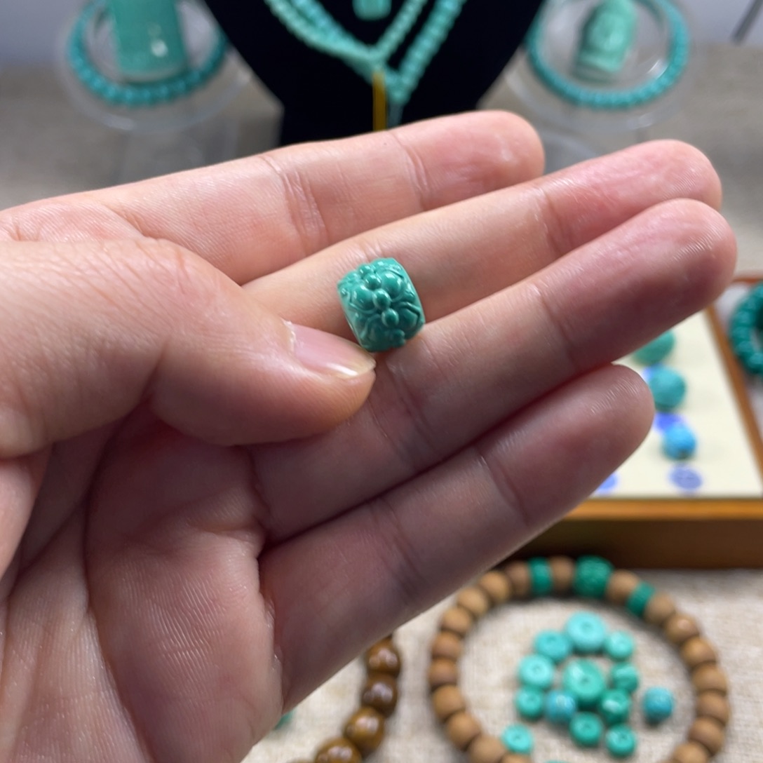 十堰手工雕刻配饰配珠，直径11