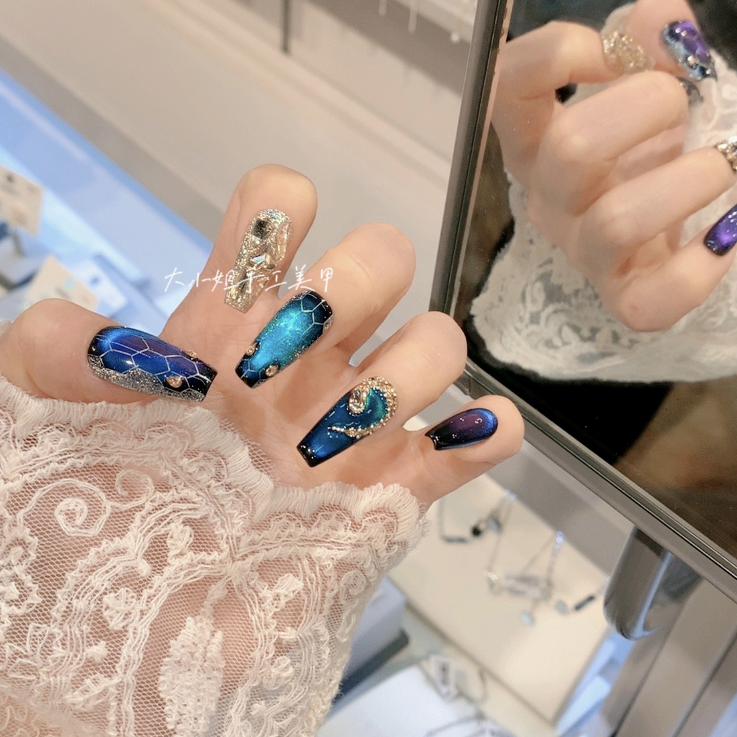 【修罗场】456大小姐 高端手工穿戴甲10片