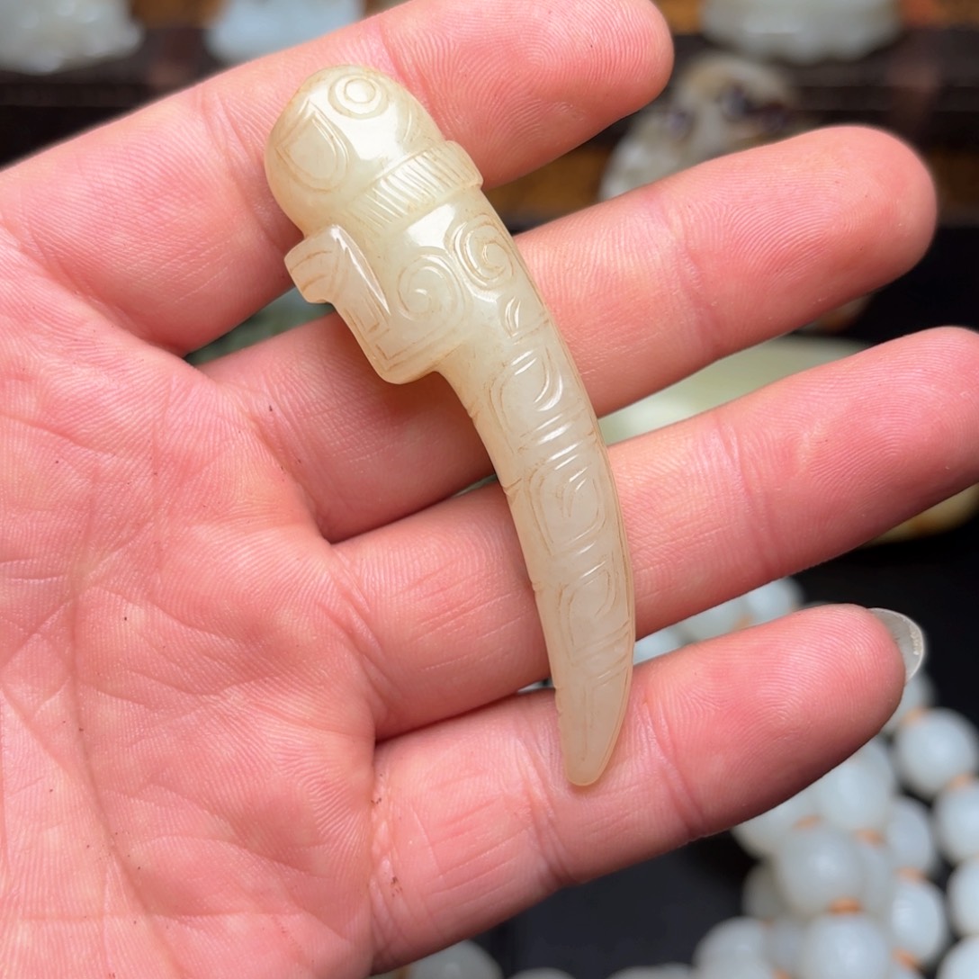 和田玉挂件未镶嵌