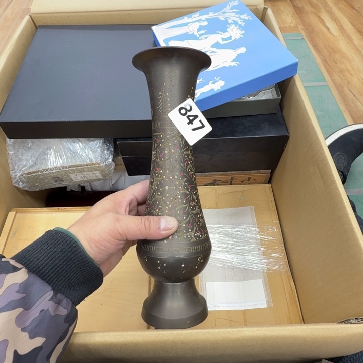 瓷片工艺品摆件瓷器摆件正能量