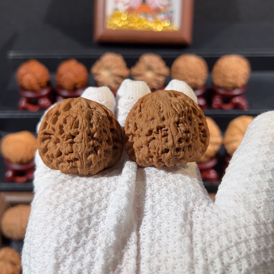 文玩核桃把件南将石42