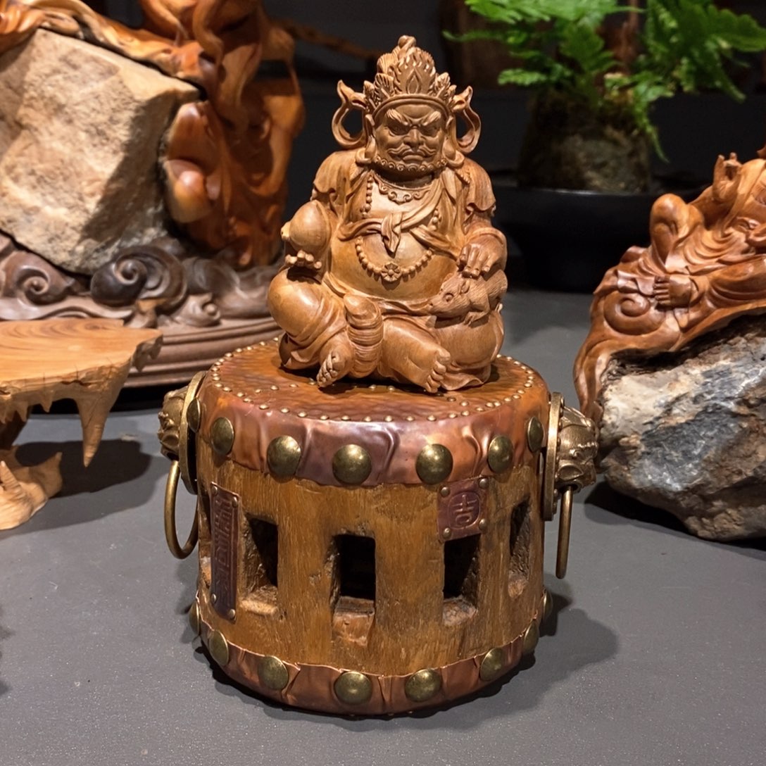 檀香木大*久黄财神老山檀香