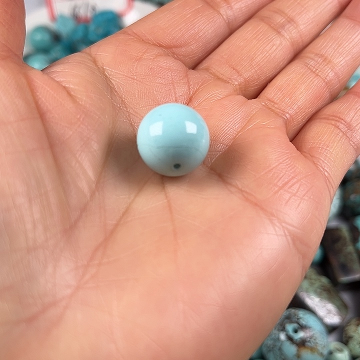 绿松石未镶嵌颈饰