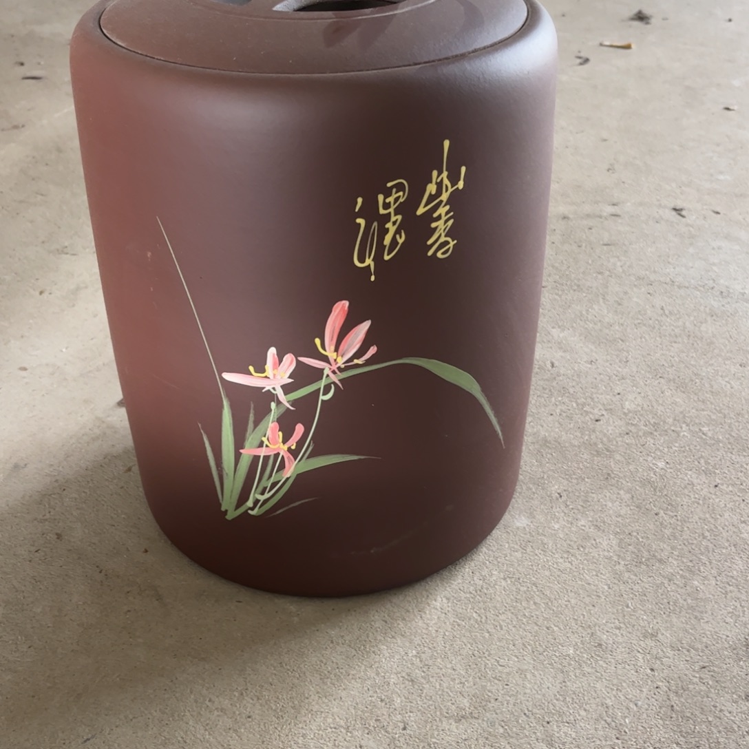 紫砂茶叶罐10 饼茶叶罐