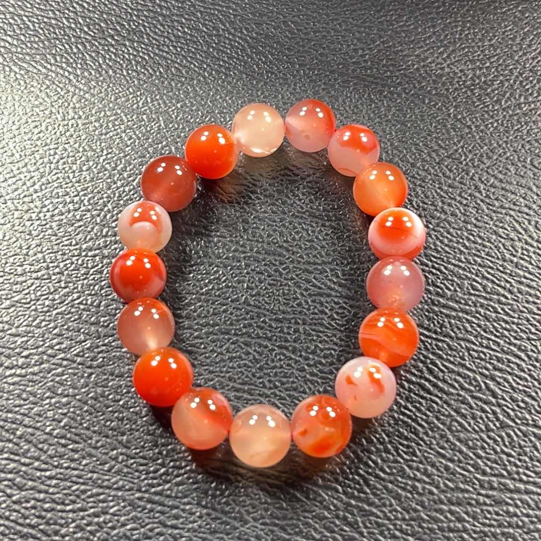 南红玛瑙单圈未镶嵌冰飘11➕ 36.5克