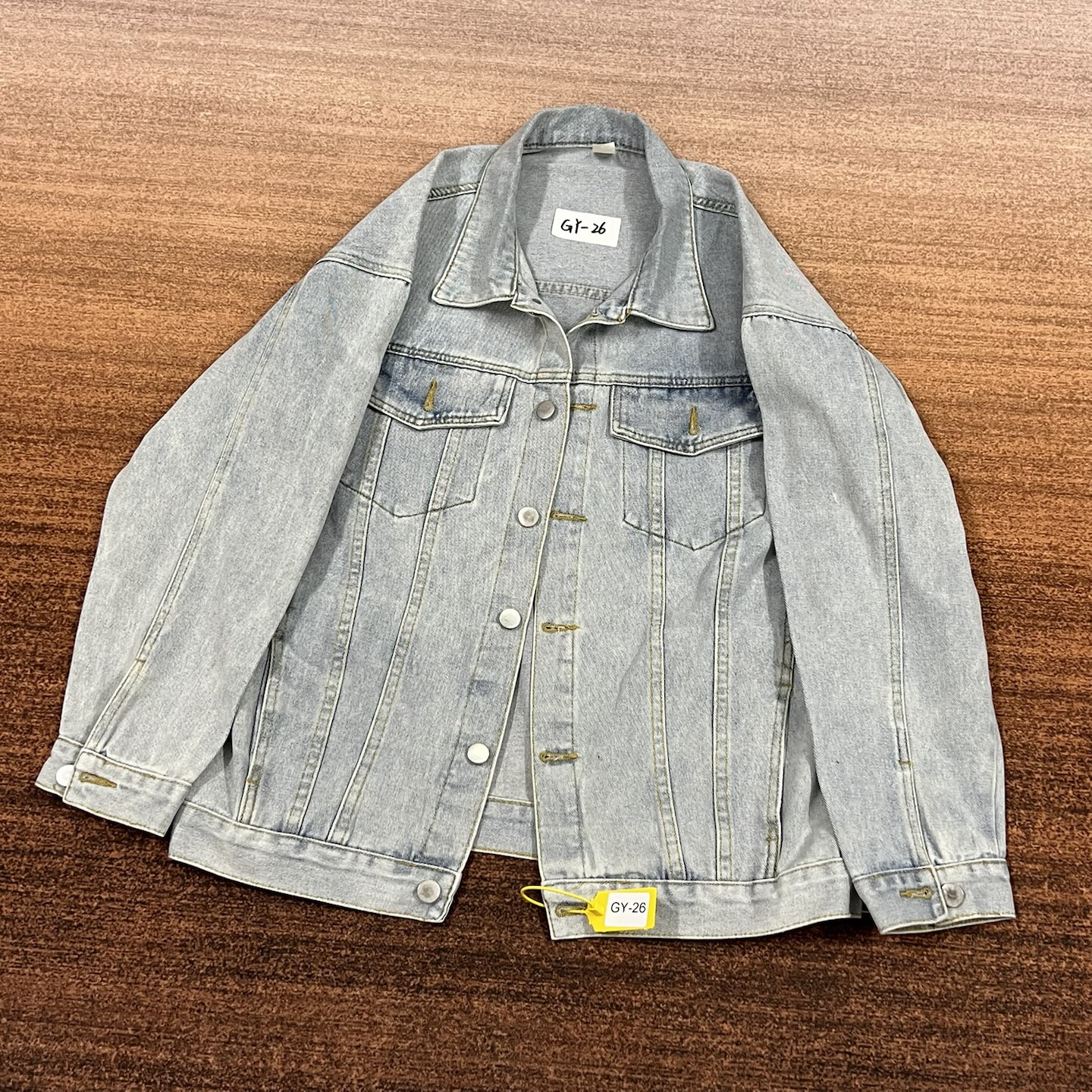 G1-Y1001 新款牛仔外套 个别瑕疵 介意勿拍 （不换退）