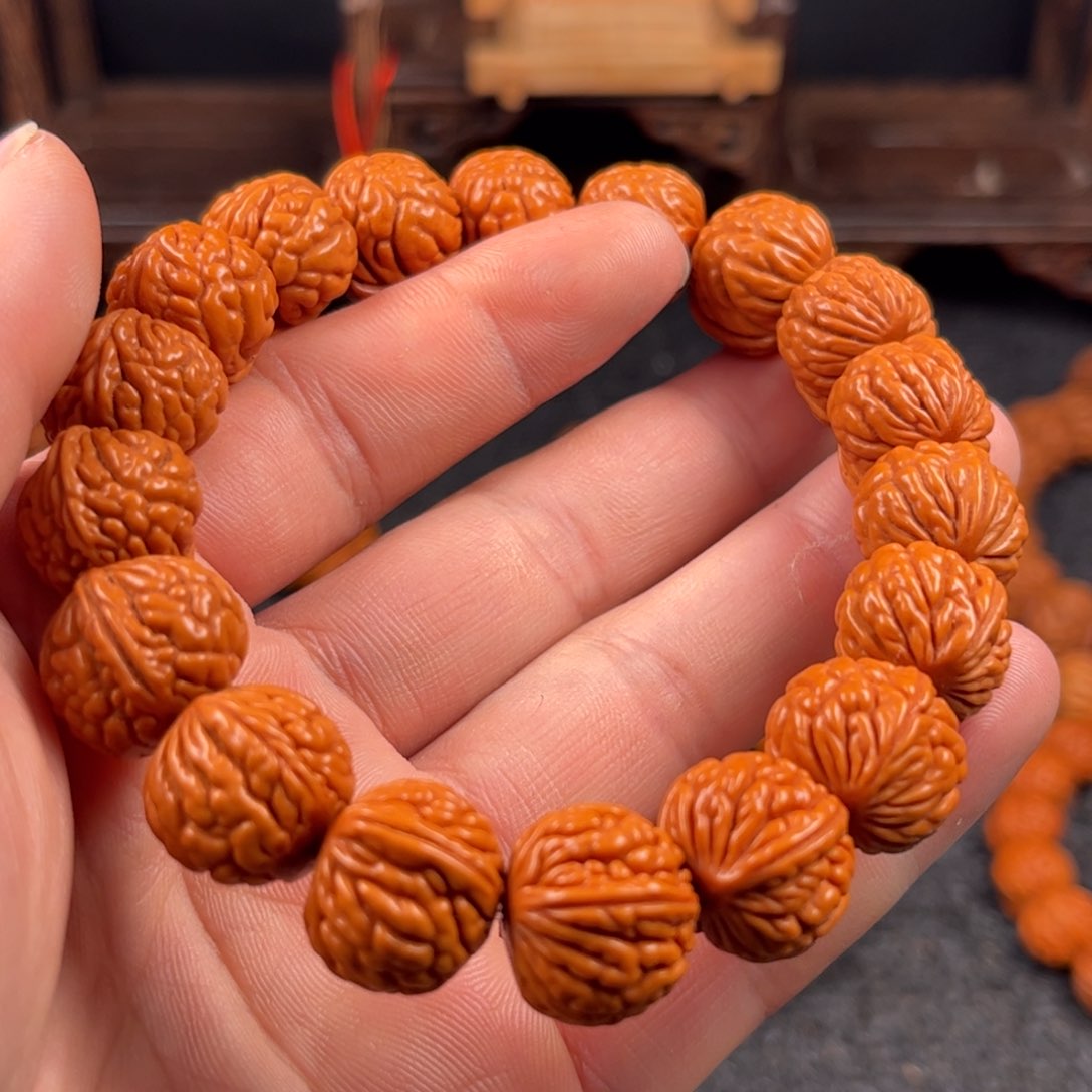 桃核手串5号链接手串