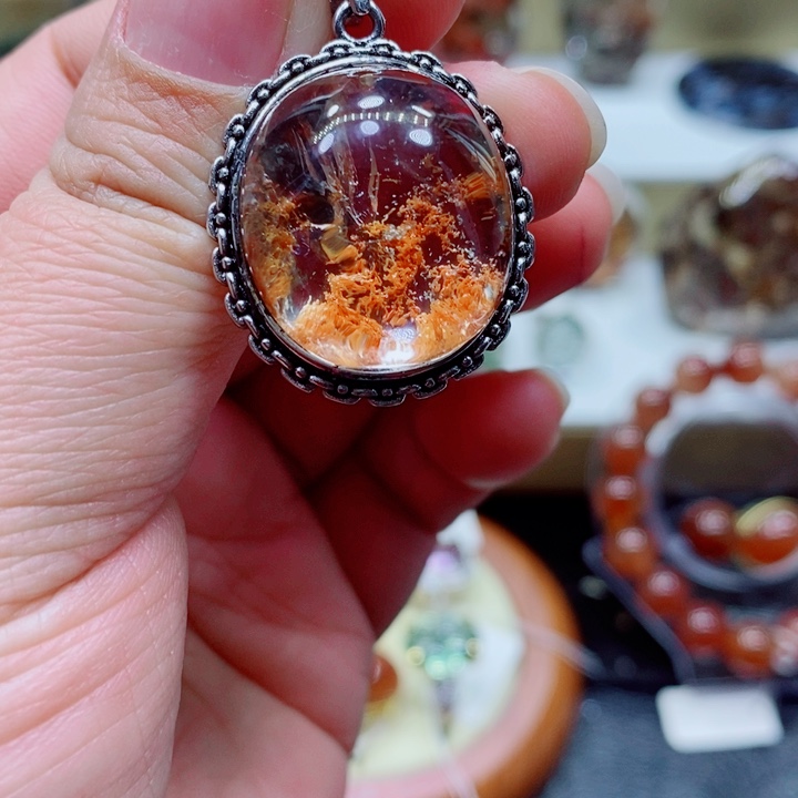 水晶颈饰未镶嵌水晶