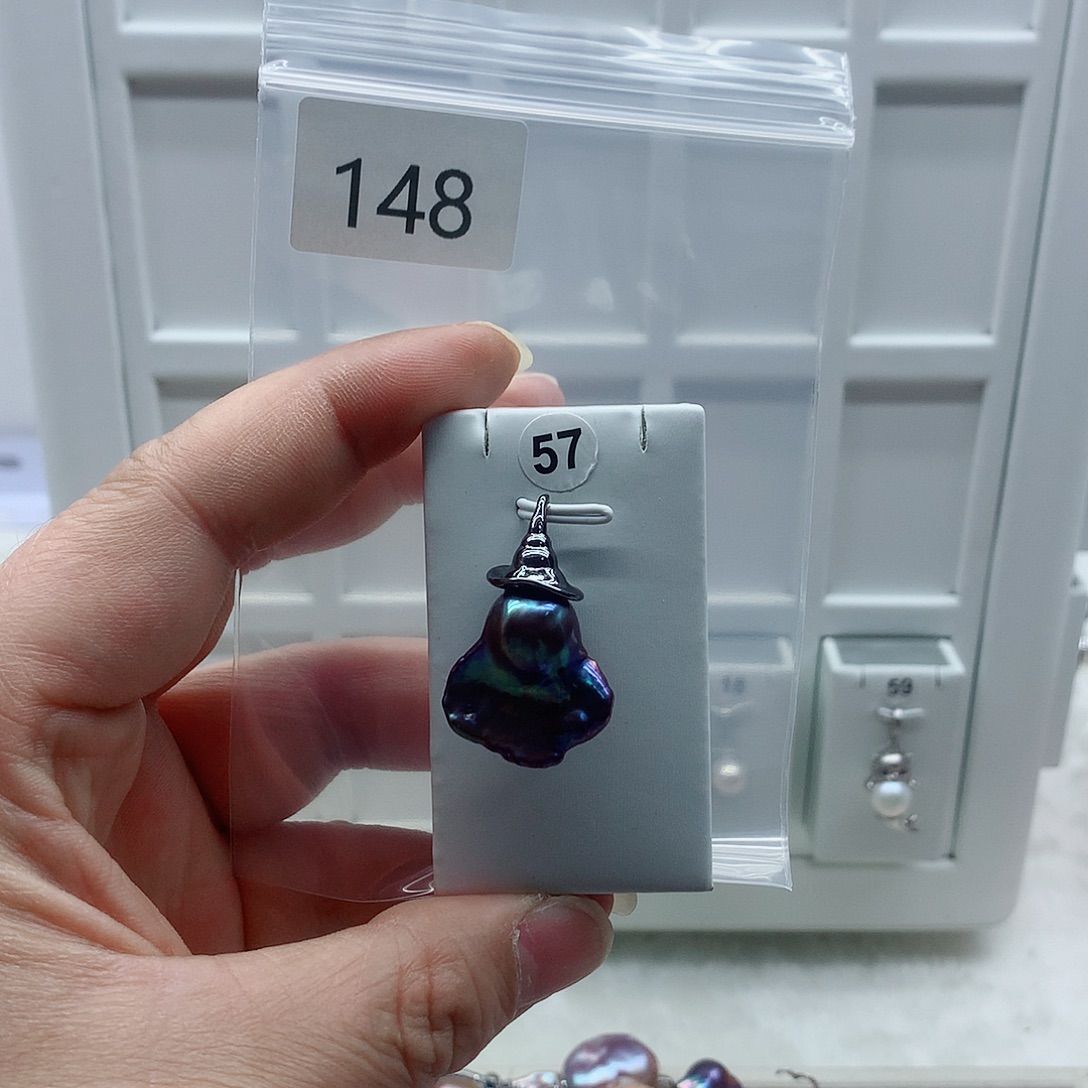 吊坠(不含链)合金淡水珍珠