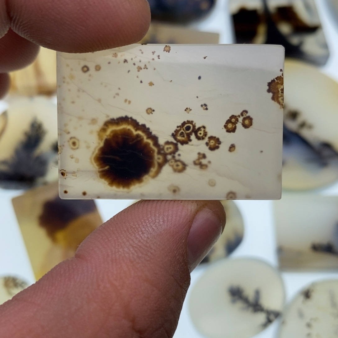 玛瑙/玉髓牌子足银镀金镶嵌