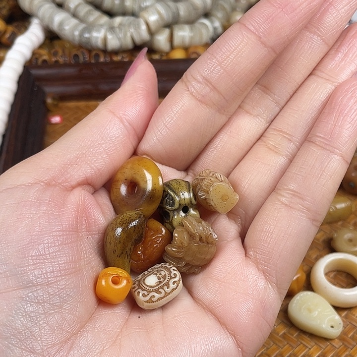 鹿骨手串/手链驼骨驼骨95，打包打包