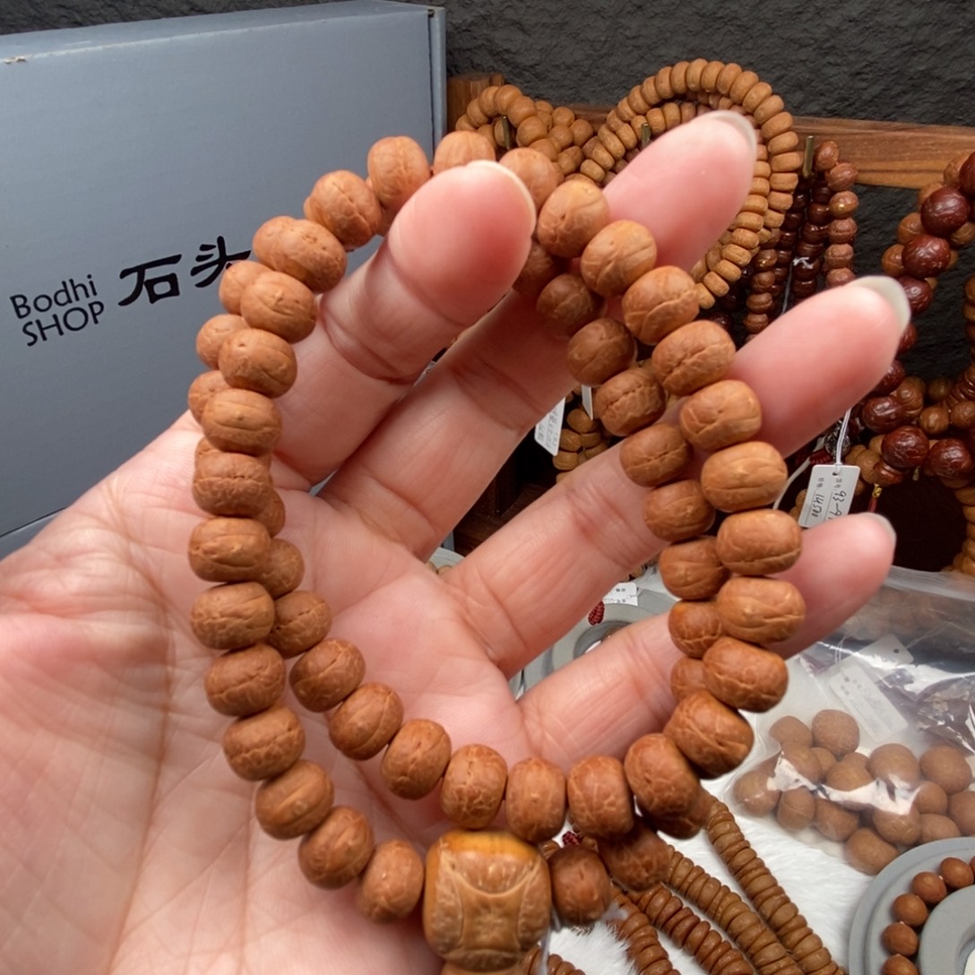 凤眼菩提手串藏式非实心10.5尺58颗