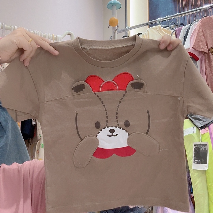 立体小熊t不退换纯棉