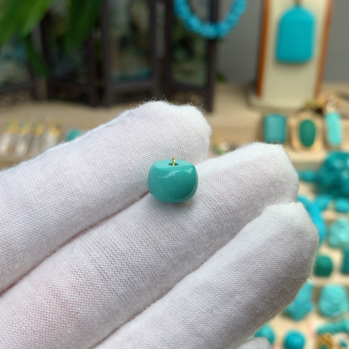 绿松石珠宝半成品未镶嵌