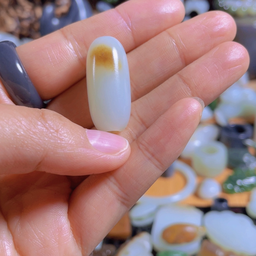 和田玉挂件未镶嵌砥**进