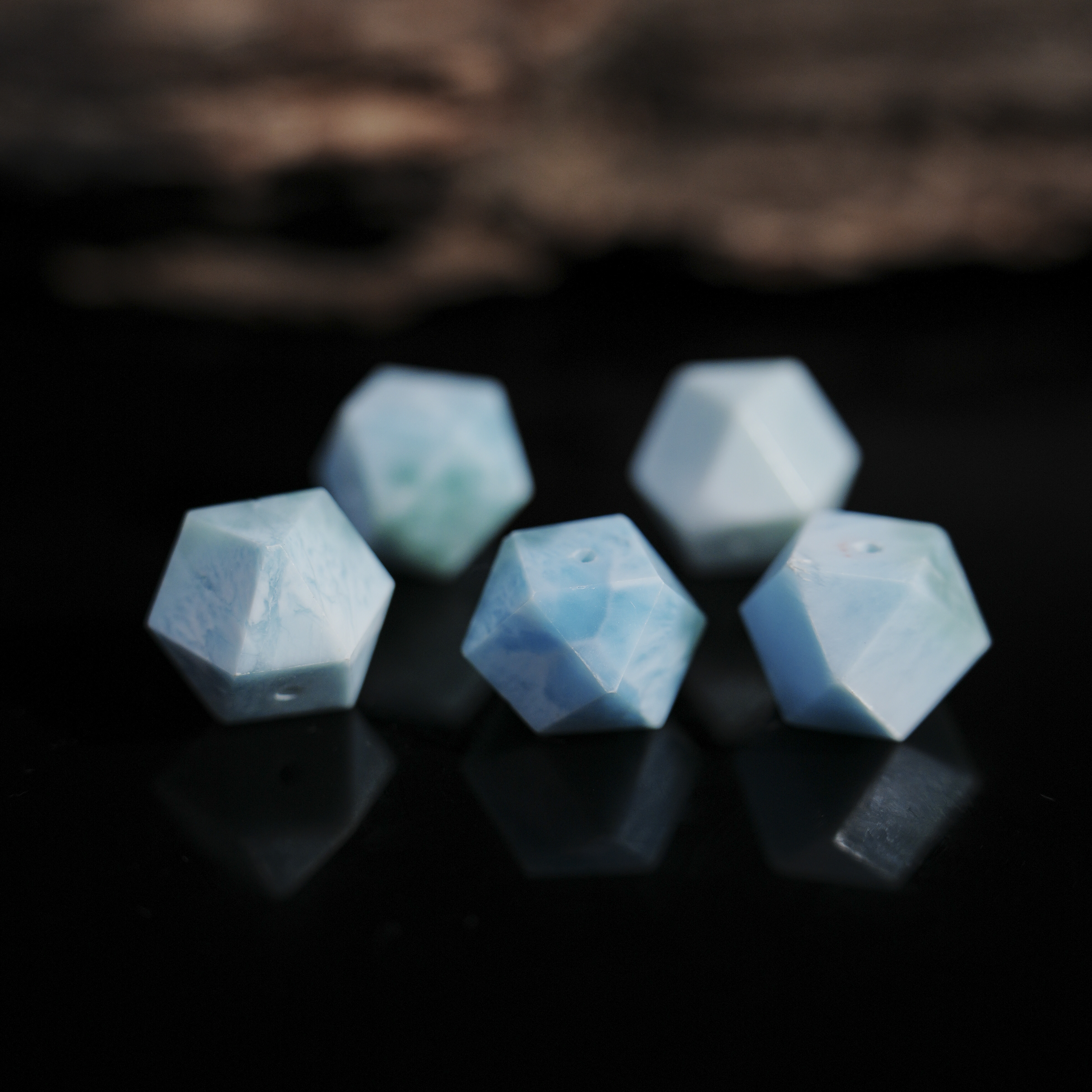 BeadsDance海纹石八角11*11mm 多样性发一 编号B3458