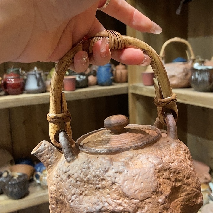 柴烧老岩泥高端茶器