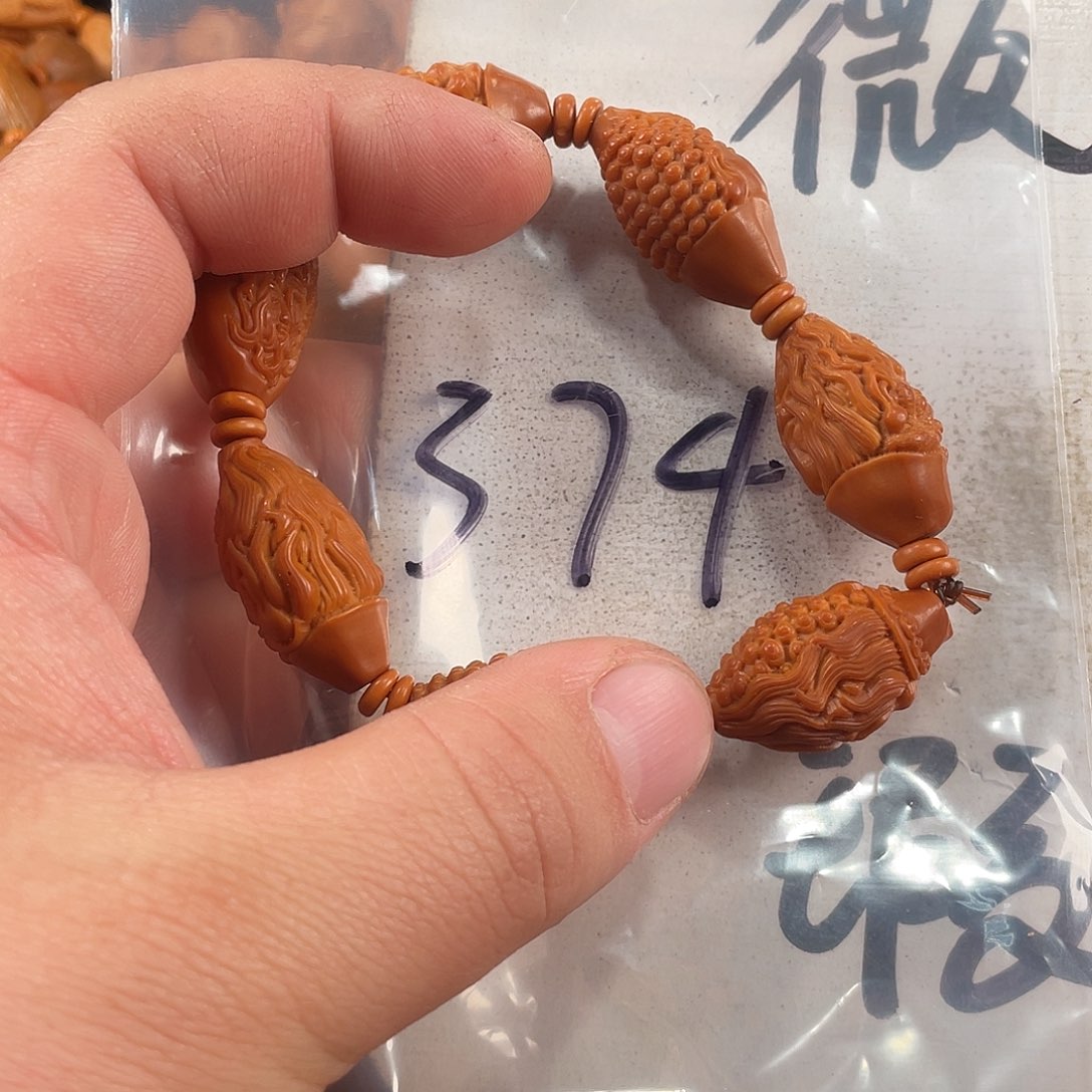 橄榄核手串/手链橄榄核雕工艺手串 瑕疵介意勿拍