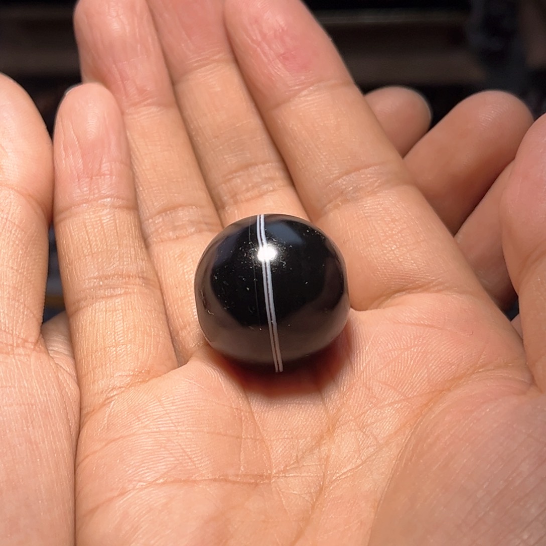 玛瑙/玉髓单珠未镶嵌