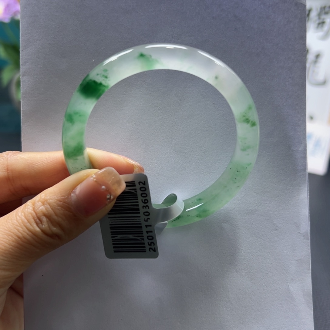 石英质玉手镯未镶嵌优优ZQP50-51圈口