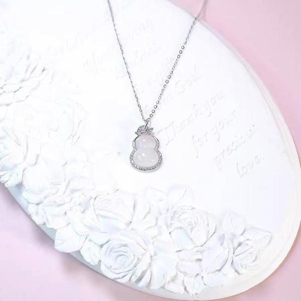   S925银葫芦项链(11003)