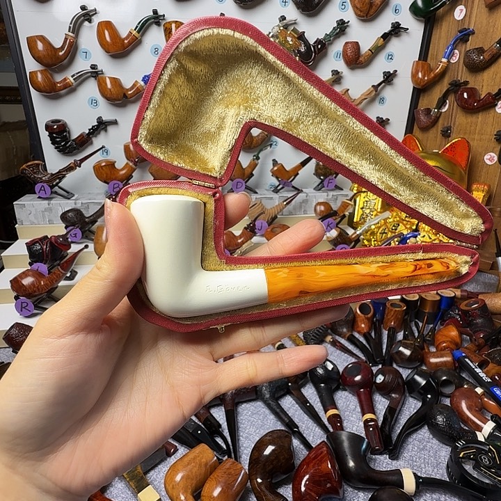 海泡石烟斗烟斗海外不退换