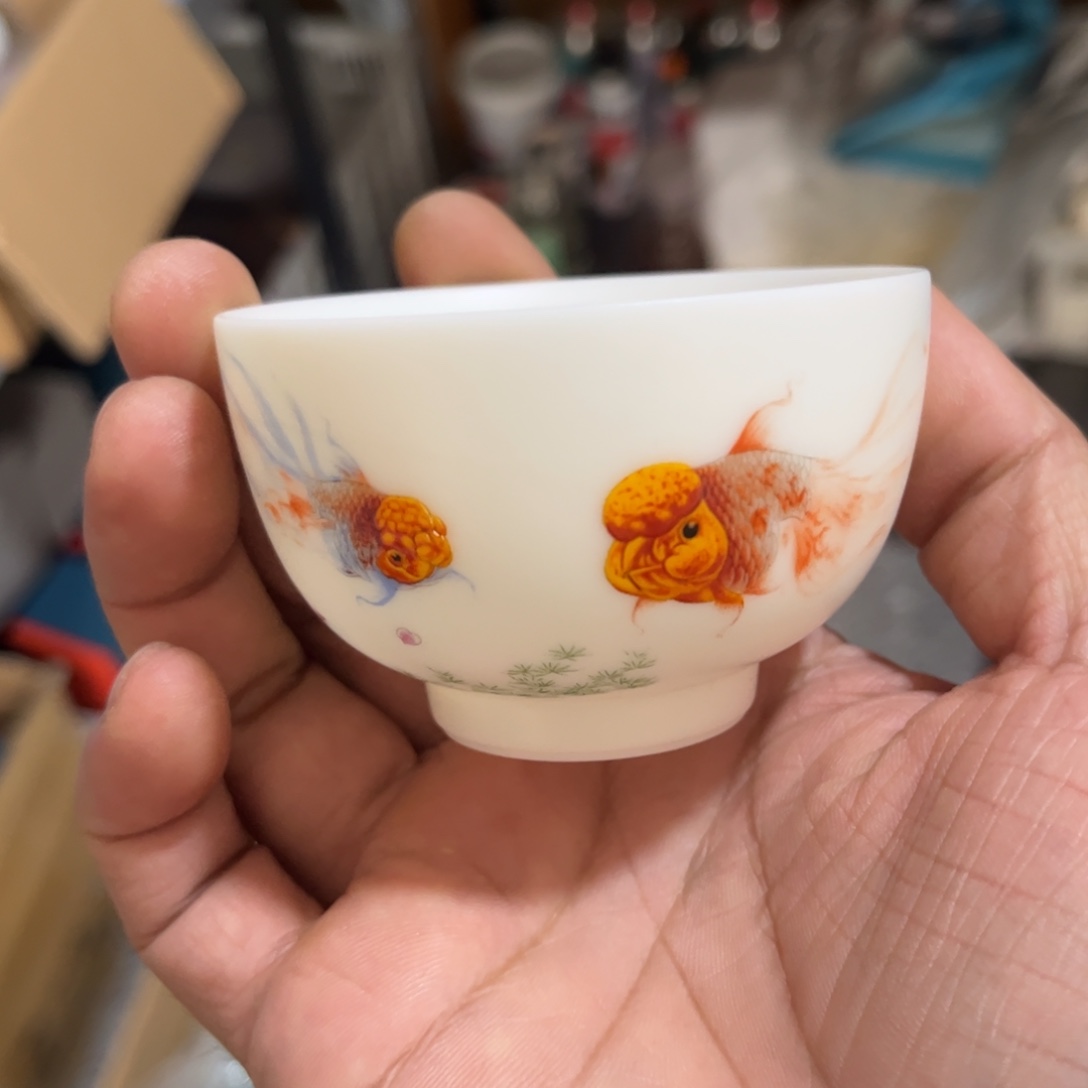 陶瓷主人杯茶具茶器