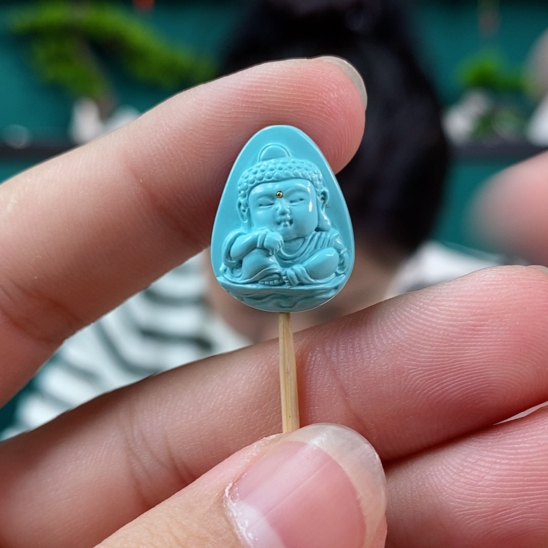 绿松石珠宝奇石未镶嵌