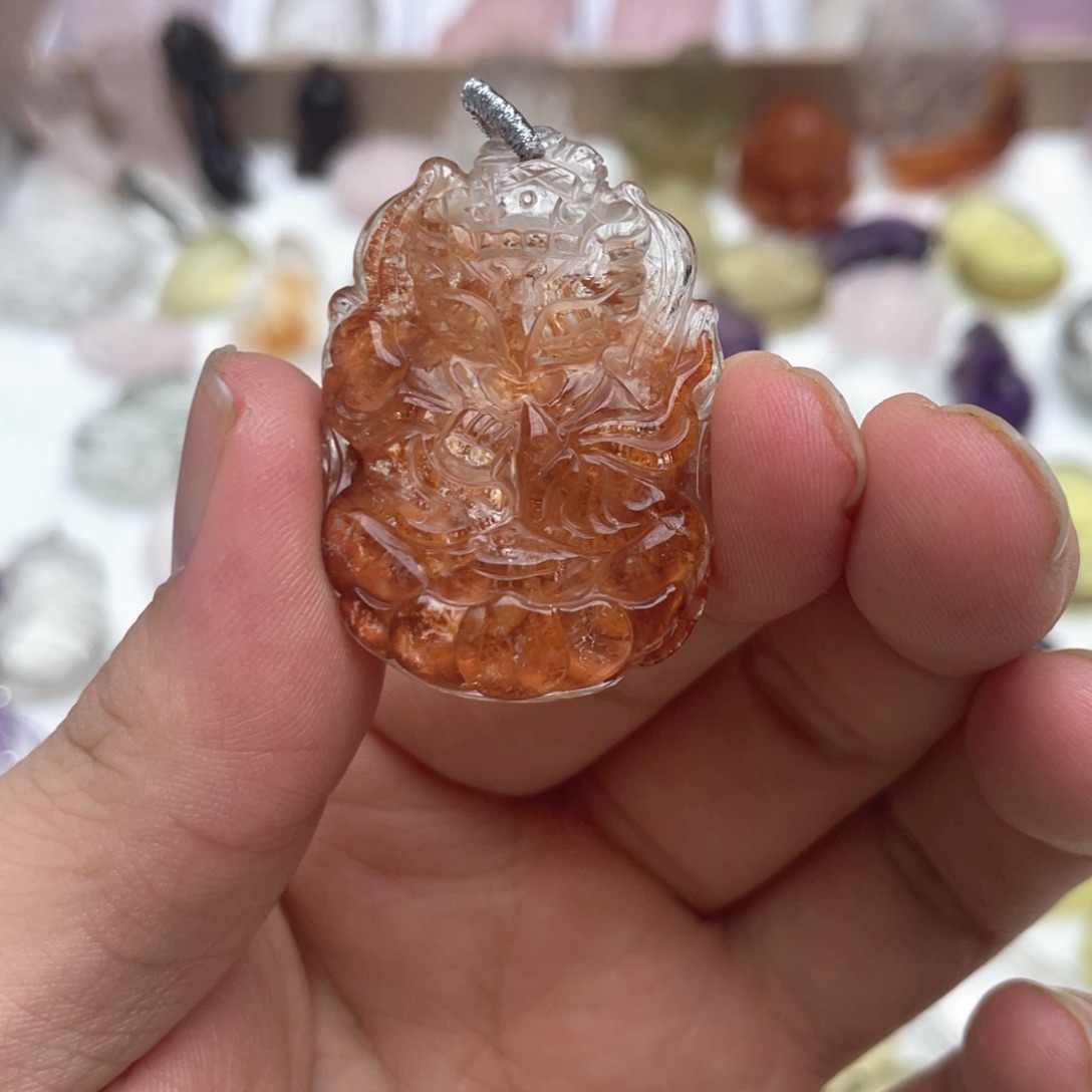 未镶嵌吊坠(不含链)水晶