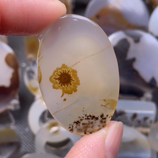 玛瑙/玉髓吊坠(不含链)未镶嵌