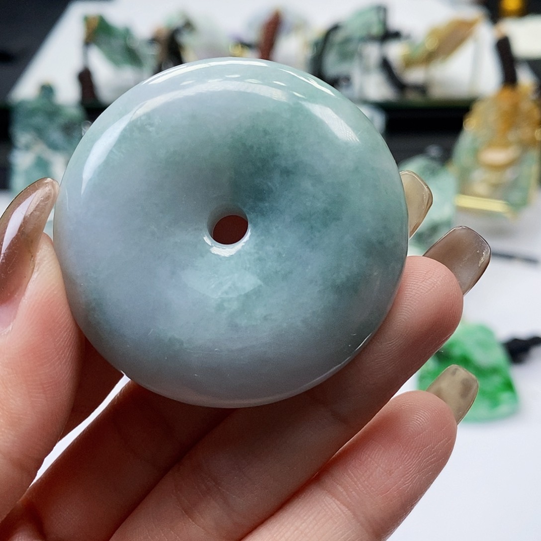 颈饰未镶嵌翡翠翡翠A货