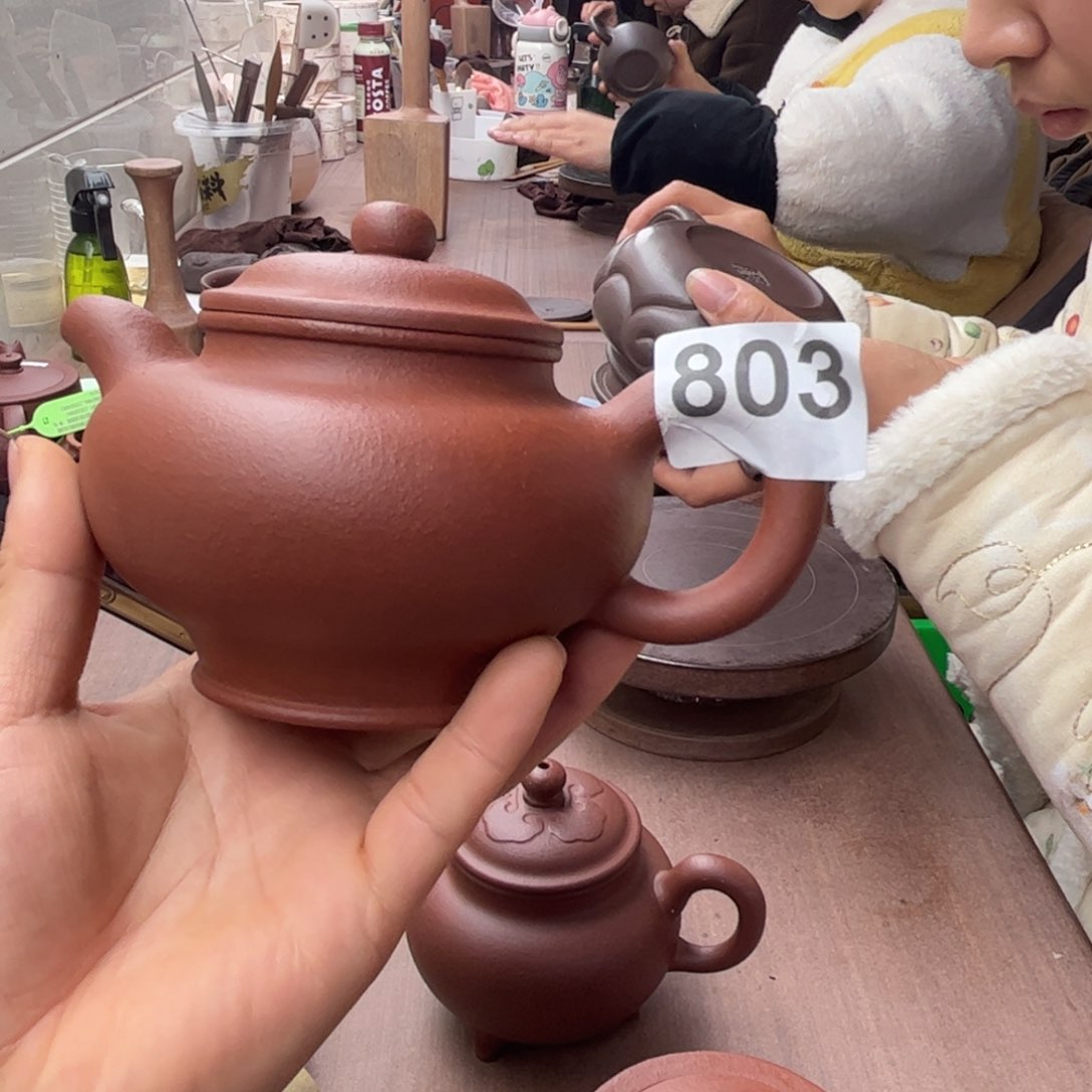 紫砂茶壶降坡泥多只400左右瑕疵