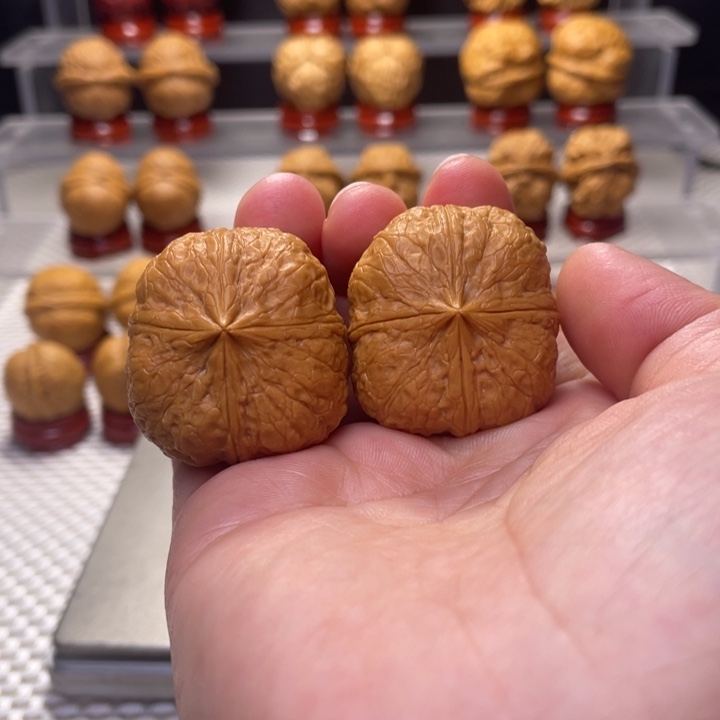 文玩核桃把件17御宝四棱