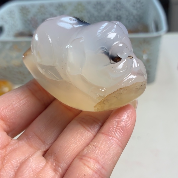 玛瑙/玉髓未镶嵌吊坠(不含链)