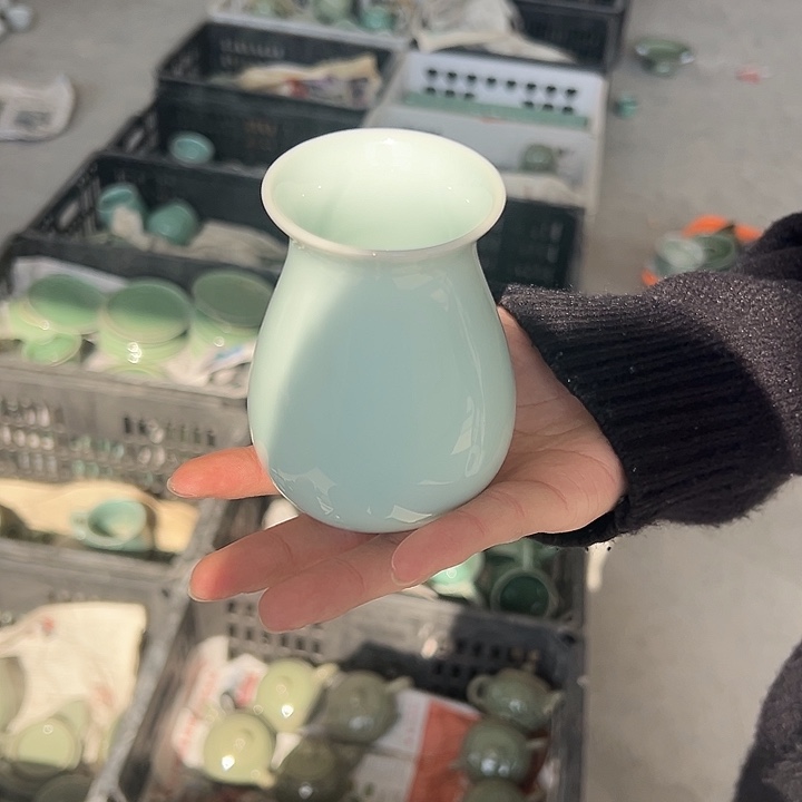 小米茶器龙泉青瓷