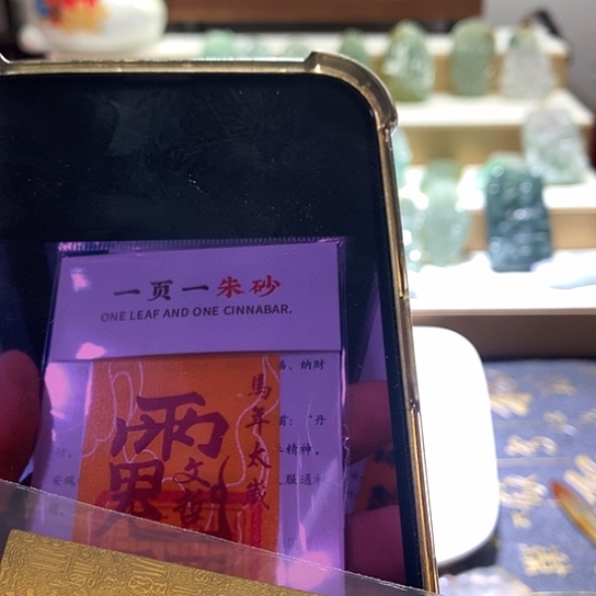 颈饰未镶嵌翡翠发财
