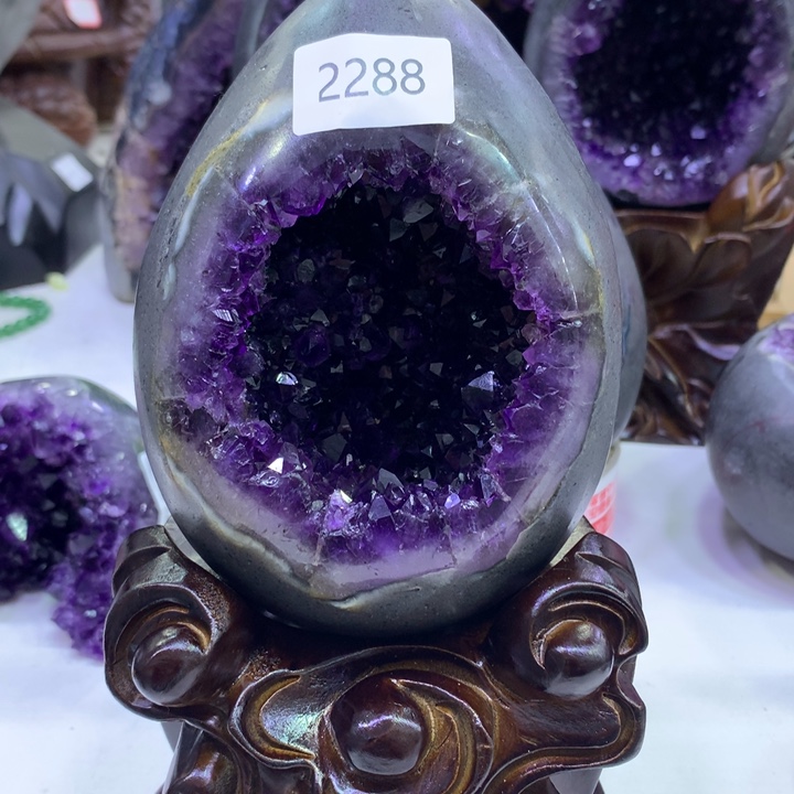 水晶紫水晶未镶嵌2288