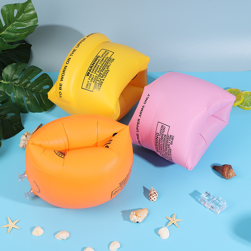 2025男女童游泳浮袖水袖手臂圈轻便双气囊游泳保护袖套儿童