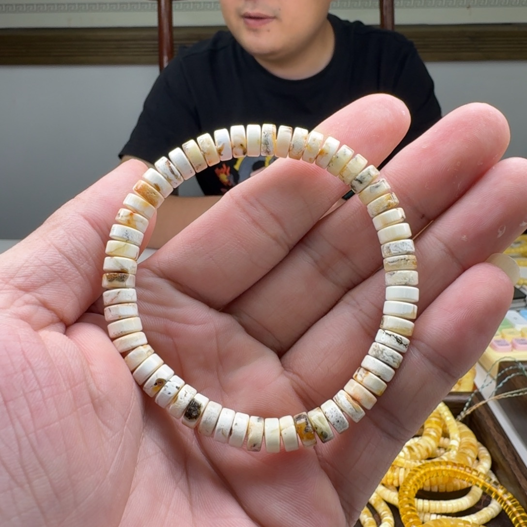 手链琥珀未镶嵌7mmm