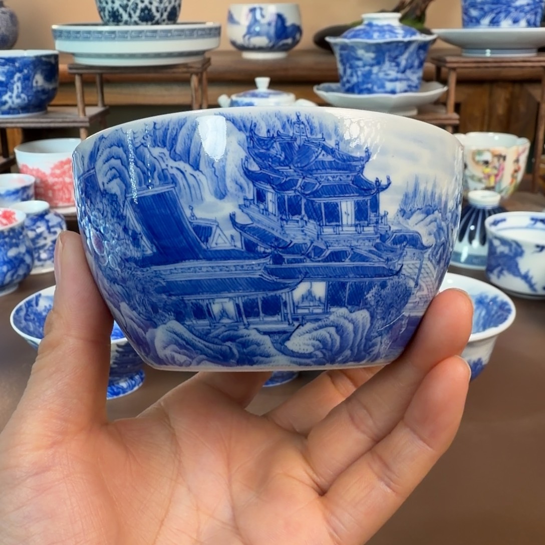 景德镇陶瓷手工手绘